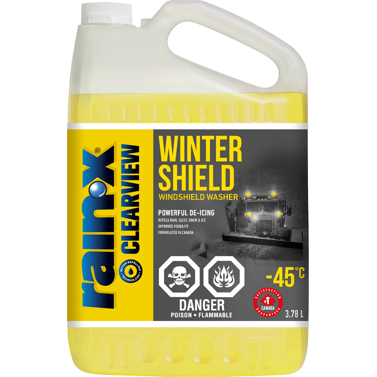 Bouclier d'hiver Rain X® -45c 3,78 L